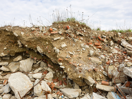 Robert Burley, Shoreline of Lighthouse Point, Tommy Thompson Park, Toronto, 2019
