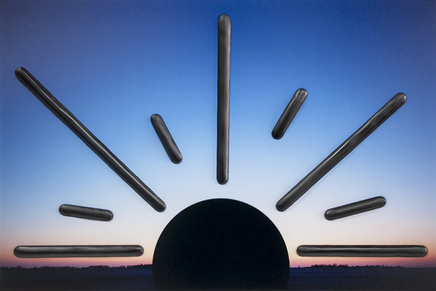 Sarah Anne Johnson, Black Sun #3 (cartoon), 2018