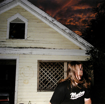Jaret Belliveau, Untitled [garage, sunset, and "mystery" t-shirt], 2005