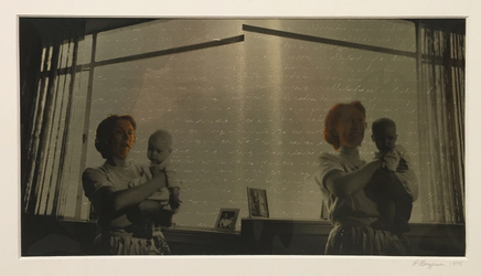 Phil Bergerson, Untitled (Mother and child diptych), Toronto, Ontario, 1974