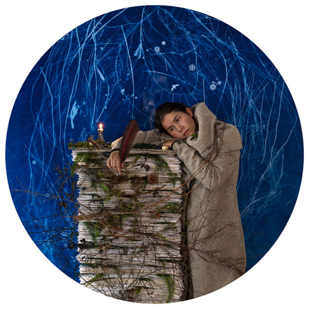 Meryl McMaster, When The Storm Ends I Will Finish My Work, 2021