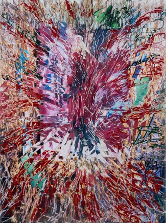 Mehdi Dandi, Lady in the Red, 2024