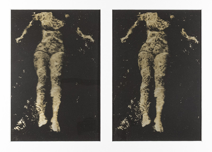 Phil Bergerson, Untitled (Diane in water), Toronto, Ontario, 1971