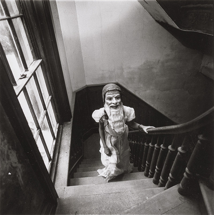 Arthur Tress, Girl with Mask, 1975