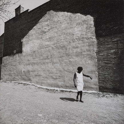 Arthur Tress, Woman in Urban Renewal Project, Albany, New York, 1970