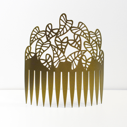 Lonnie Hutchinson, Comb Taro Queen (Tiberius), 2022