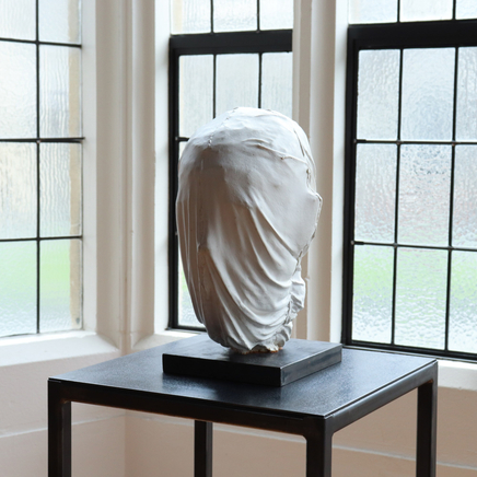 Samuel Harrison, Veiled Self Portrait , 2022