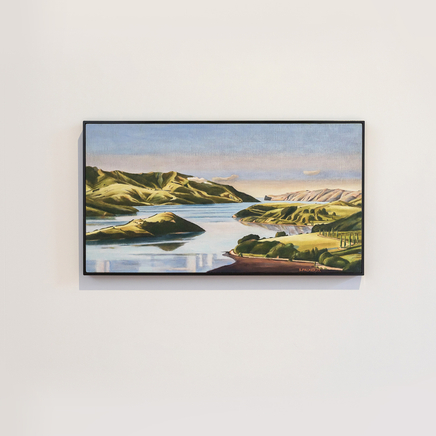 Stanley Palmer, Study for Onawe - Harbour Entrance, 2018