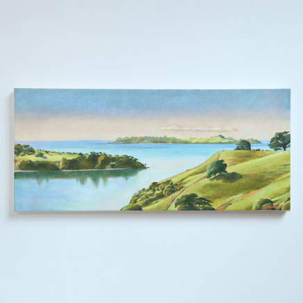 Stanley Palmer, From Mahurangi West- Motuora- Study, 2022