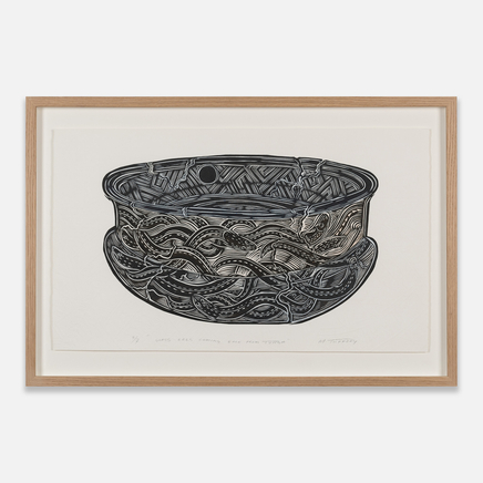 Michel Tuffery, Glass Eels coming back from Tonga, 2024