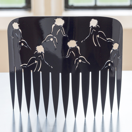 Lonnie Hutchinson, Comb Blue, 2014/19