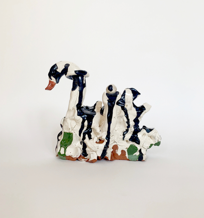 Martin Poppelwell, Satellite - Te Amorangi, Swan + Eyeball - Te Wani e he Pūkana, 2016