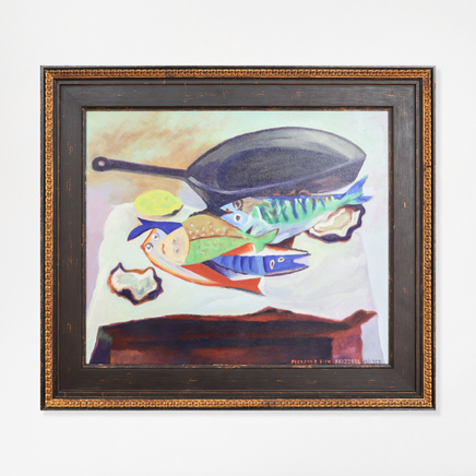 Dick Frizzell, Picasso's Fish, 12/2/2021