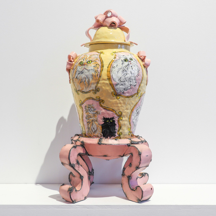 Hannah Kidd, 12catslady Pot, 2022