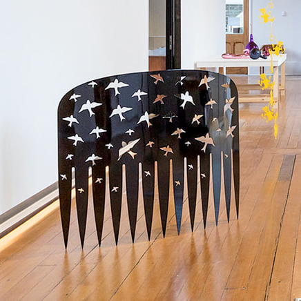 Lonnie Hutchinson, Comb (black), 2009-17