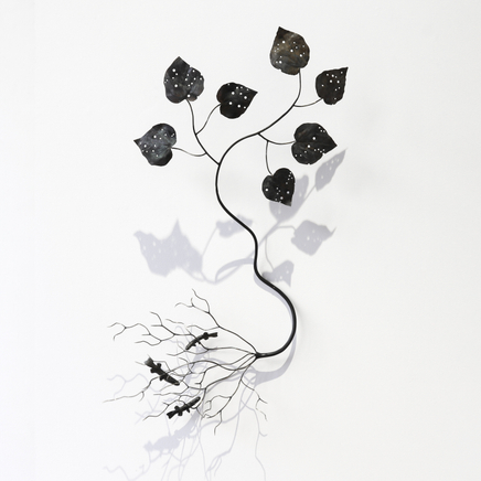 Bing Dawe, A night sky under a night sky. Small fry gather - Galaxiidae / Kawakawa, 2021