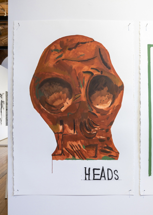 Martin Poppelwell, Heads, Versions - Te Mātenga, He Tauira, 2016