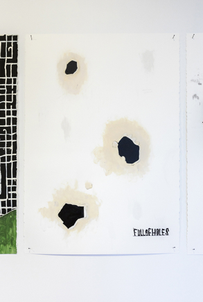Martin Poppelwell, Full of Holes - He Putaputa, 2016