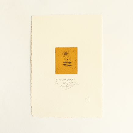 John Pule, (Collaboration with Gregory O'Brien) Tagata Lologo e, 2023