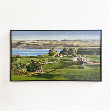 Stanley Palmer, Study for Lagoon - Chatham Islands, 2020