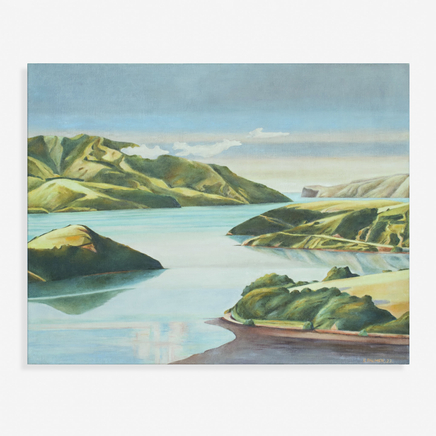 Stanley Palmer, Far off Akaroa Heads, 2022