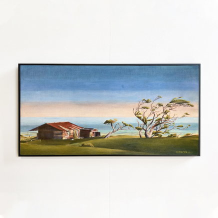 Stanley Palmer, Study for Akeake - Shed-Tuku Road, 2017