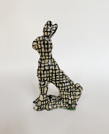 Martin Poppelwell, Grid (Rabbit), 2017