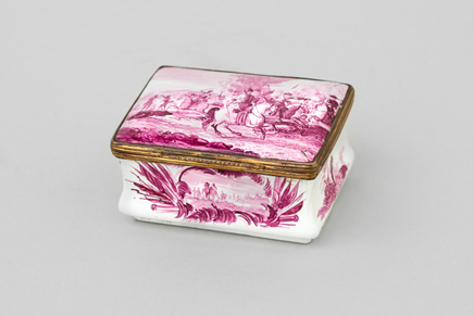 CONTINENTAL ENAMEL BOX, 18世纪