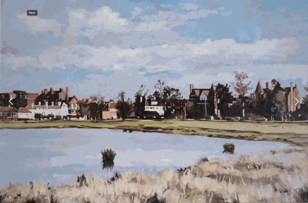 Highly respected artist Colin Cook delivers new work to Aubergine!