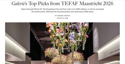 Galerie, Galerie’s Top Picks from TEFAF Maastricht 2026
