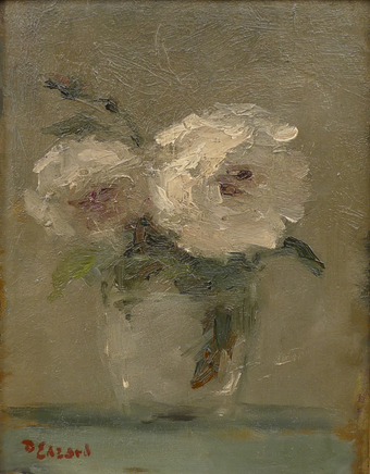 Dietz Edzard, Still life with flowers in a vase