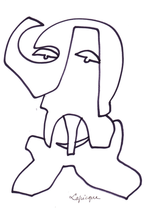 Charles Lapicque, L'Homme Éléphant