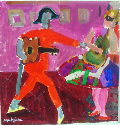 Roger Bezombes, Comedia Dell'Arte, 1956