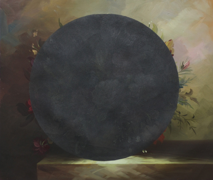 04 Circle 02 50X60Cm Oil Painting Pencil 2012