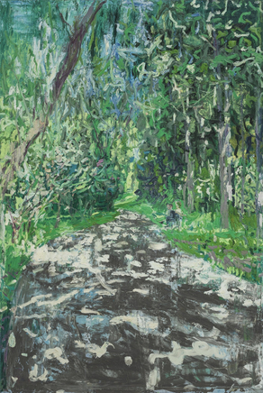 Path in Wangjing Park No.1 望京公园里的小路之一, 2014