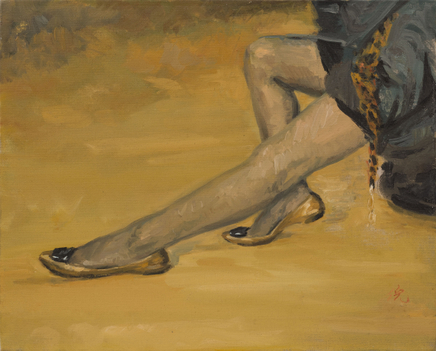 Ni Jun 倪军 Leopard Print Scarf 豹纹围巾, 2010