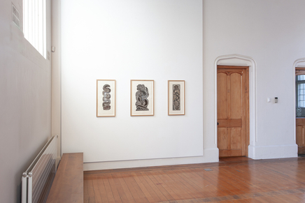 Michel Tuffery The Life Cycle Of Ma Hina The Central Art Gallery Install 3