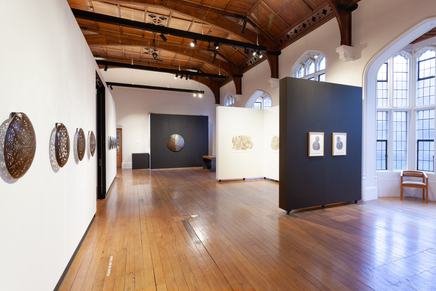 Michel Tuffery The Life Cycle Of Ma Hina The Central Art Gallery Install 4