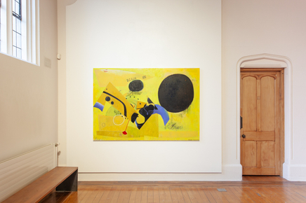 Dick Frizzell All Things Considered The Central Art Gallery Install 1