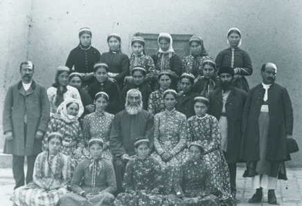 Ernest Hoeltzer , Teachers, Armenian girls' school, Julfa, Late 19th Century