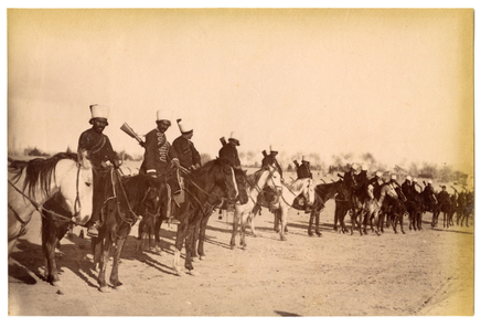 Antoin Sevruguin, Bakhtiari calvary, Late 19th Century