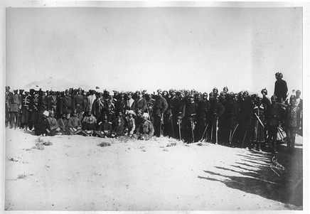 Antoin Sevruguin, Zil-es-Sultan's Troops, Late 19th Century