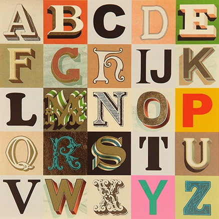 Peter Blake: Alphabets Letters & Numbers