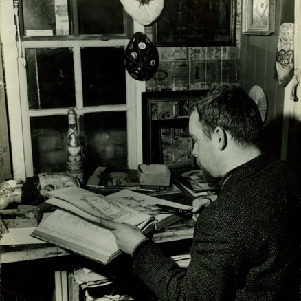 Uncovered works by Peter Blake go on display