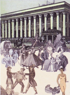 Peter Blake Participating in The Arts Council’s Grand Tour of the East Midlands