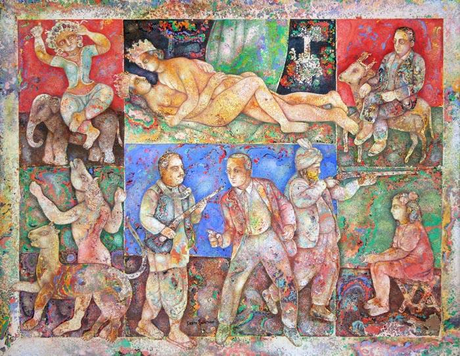 Sakti Burman, Love and Violence