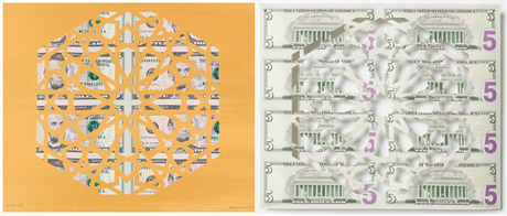 Abdullah M. I. Syed&nbsp;, Divine Structure: Hexagon (Diptych)&nbsp;