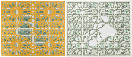 Abdullah M. I. Syed&nbsp;, Mapping Investment: Iraq (Diptych)