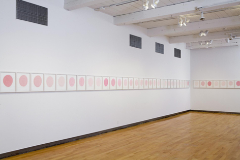 SPENCER FINCH Trying to Remember the Color of Jackie Kennedy’s Pillbox Hat Detail