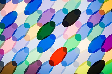 SPENCER FINCH Shade (at the grave of Walt Whitman October 19,2006, 10:15 am) Detail